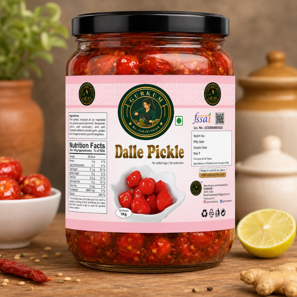 Gurkum Dalle Pickle (1kg)