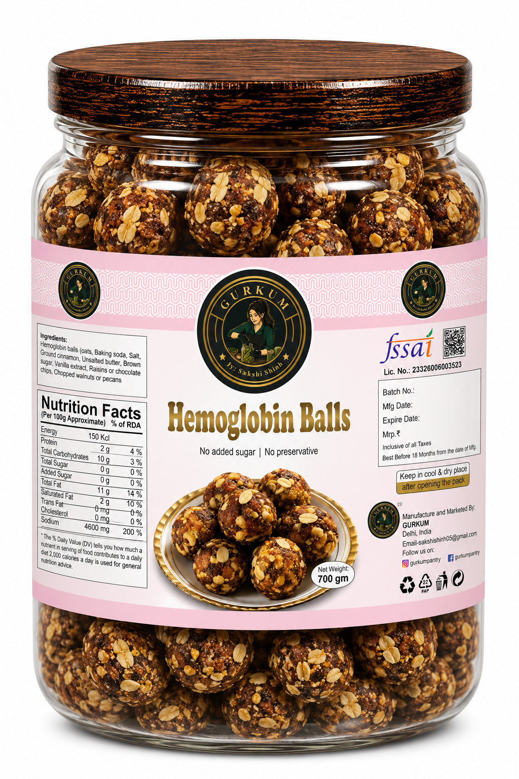 Hemoglobin Balls