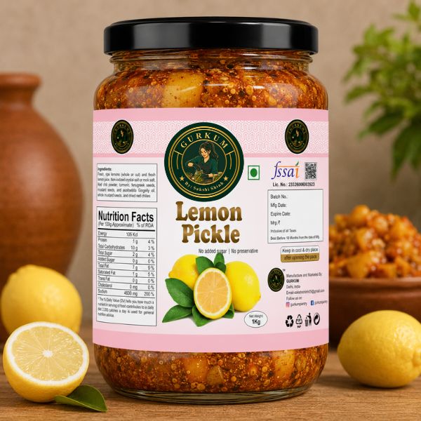 Gurkum Lemon Pickle