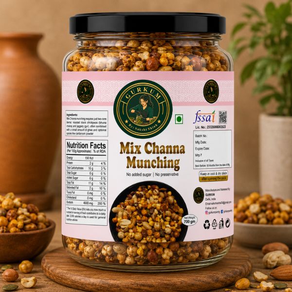 Gurkum Mix Channa Munching