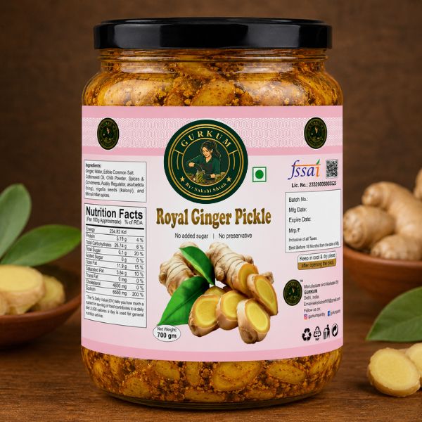 Gurkum Royal Ginger Pickle
